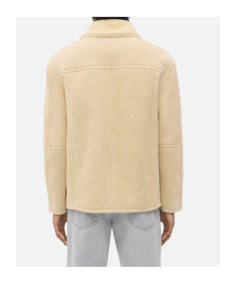 Bottega Veneta Merino Wool Jacket In Nude