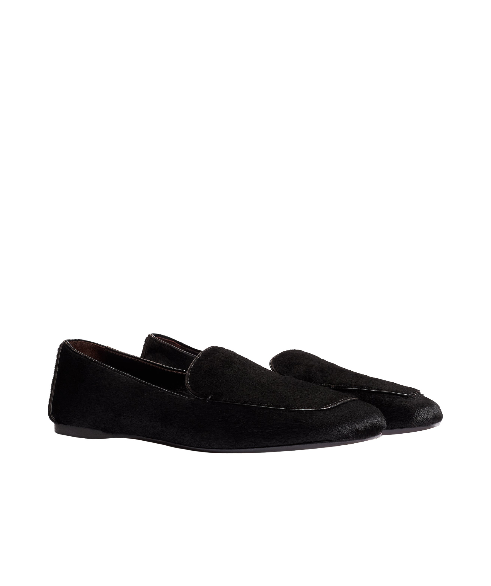 Khaite Monroe Loafer Shoes In Black
