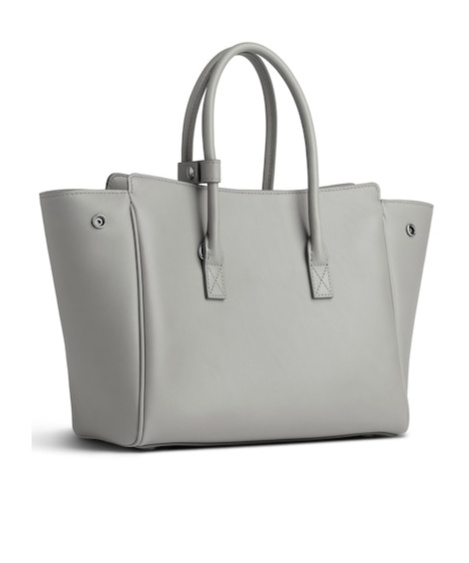 Balenciaga Hampton Mini Shoulder Bag In Gray