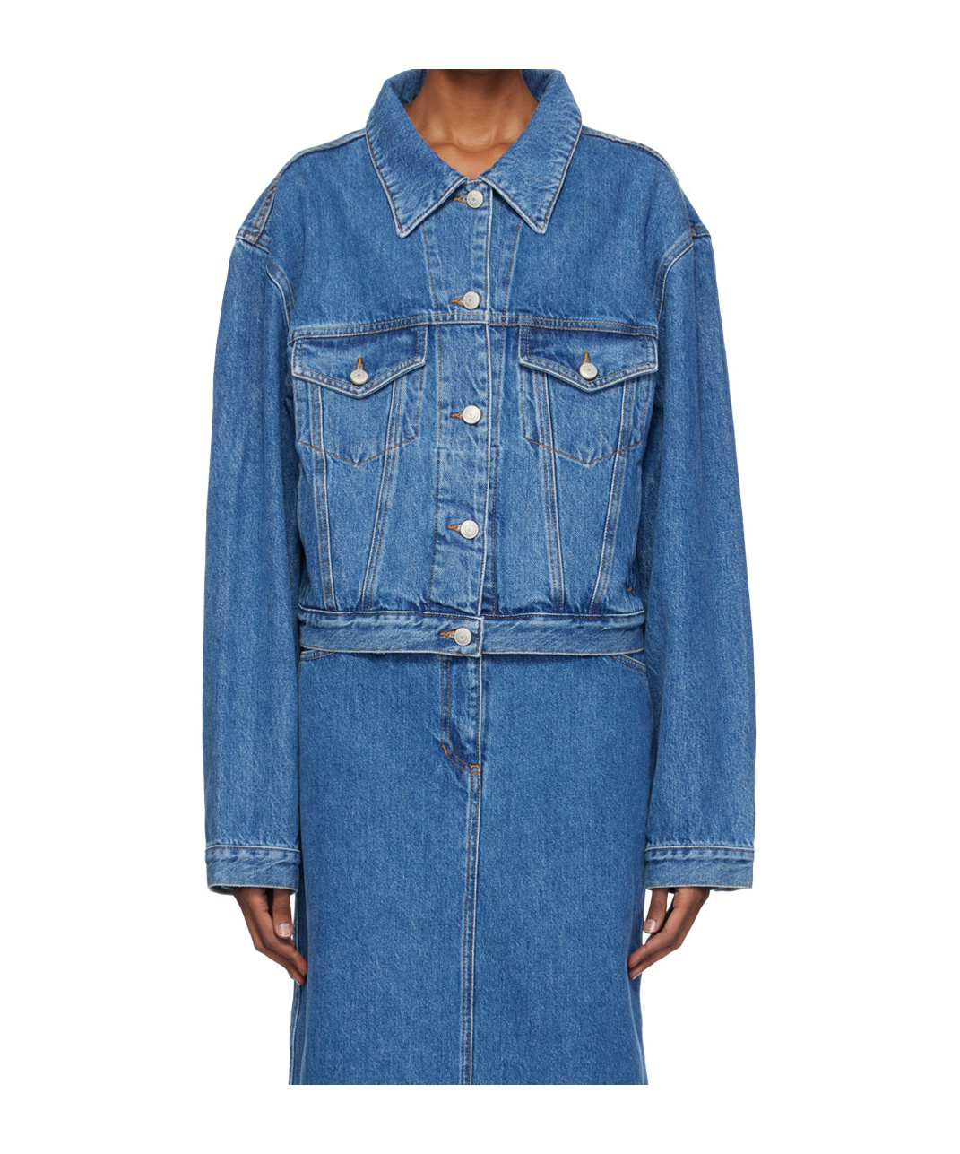 MAGDA BUTRYM LONG SLEEVE DENIM JACKET