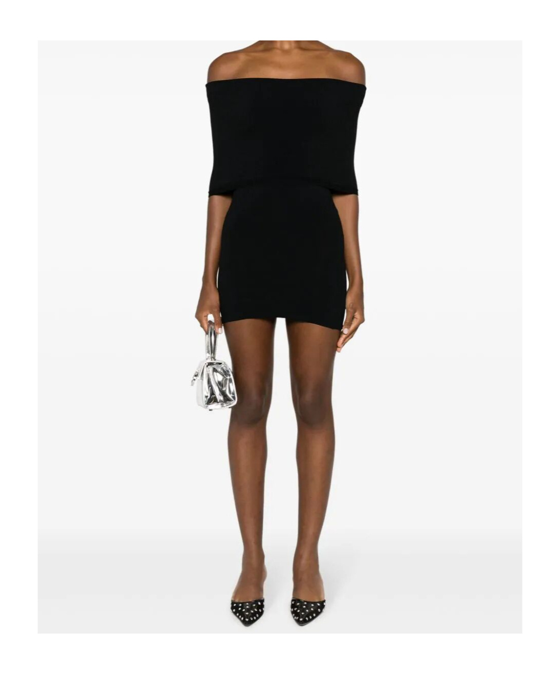 Shop Wardrobe.nyc Off-the-shoulder Mini Dress