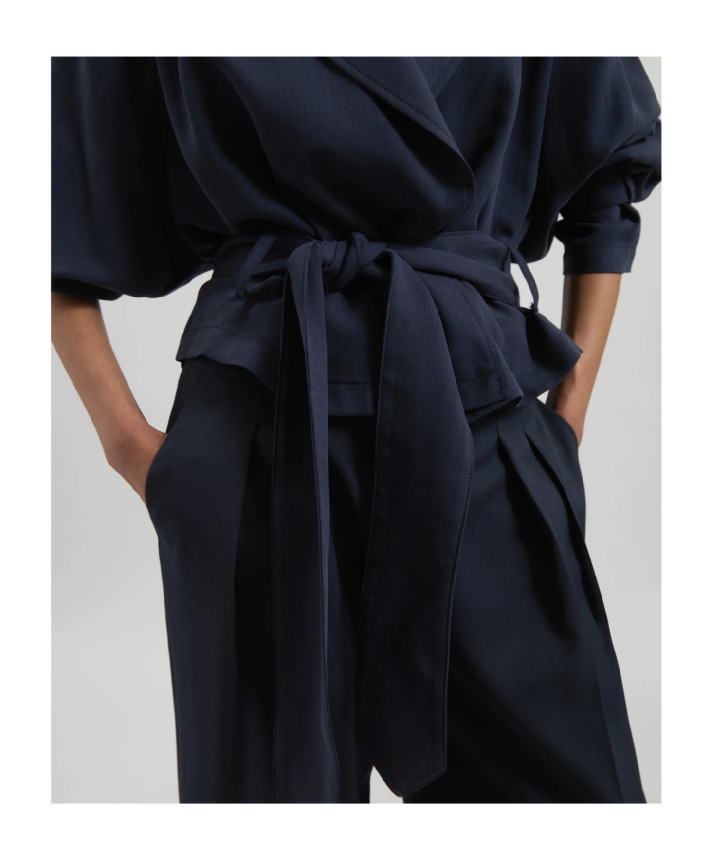 The Frankie Shop Short Trench Coat Simona