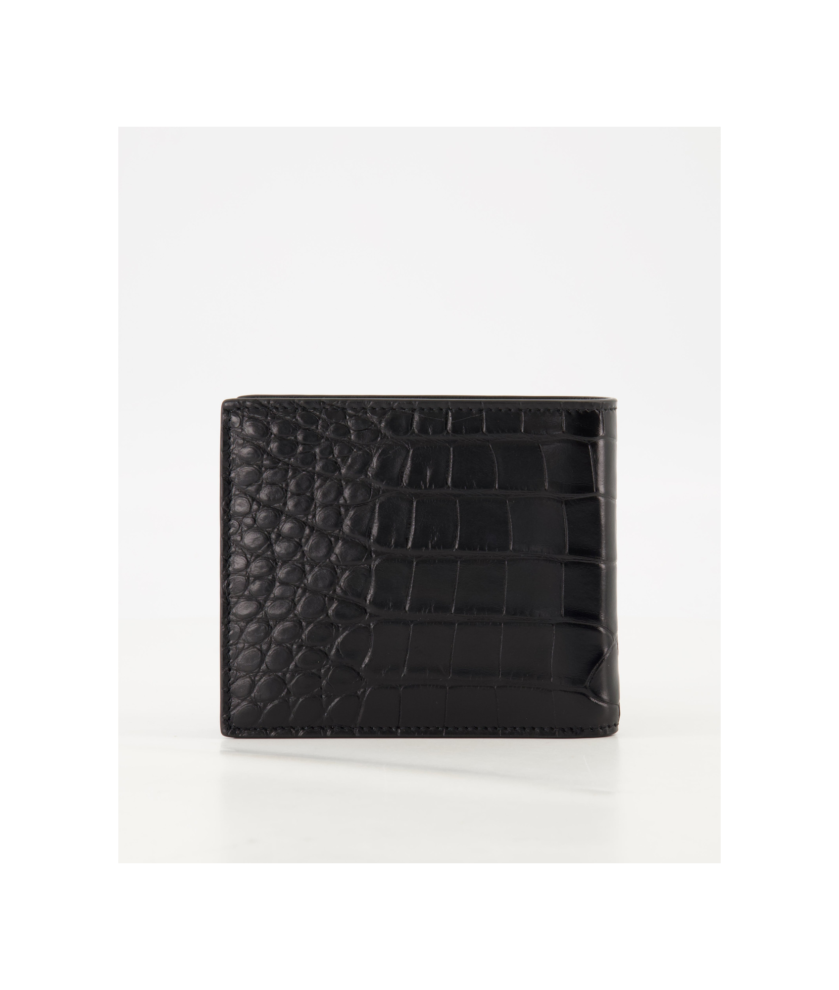 Saint Laurent Cassandra Wallet In Black