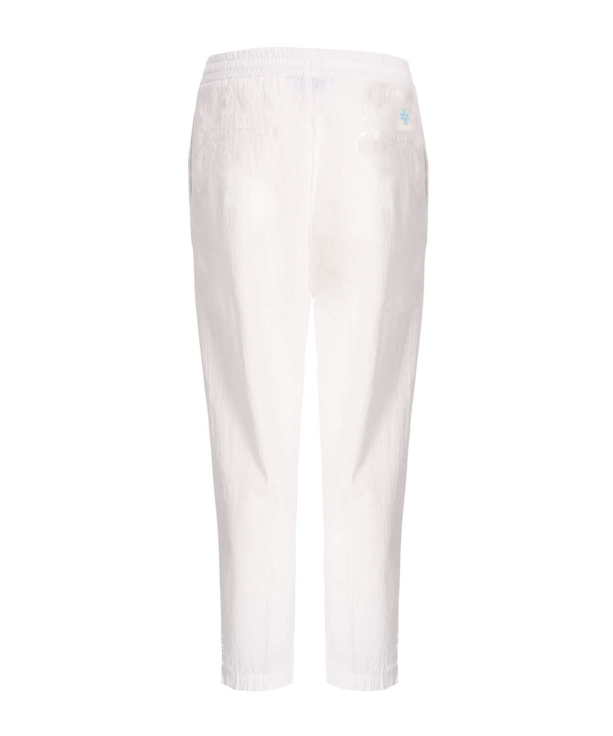 Jacob Cohen Drawstring Casual Pants In White