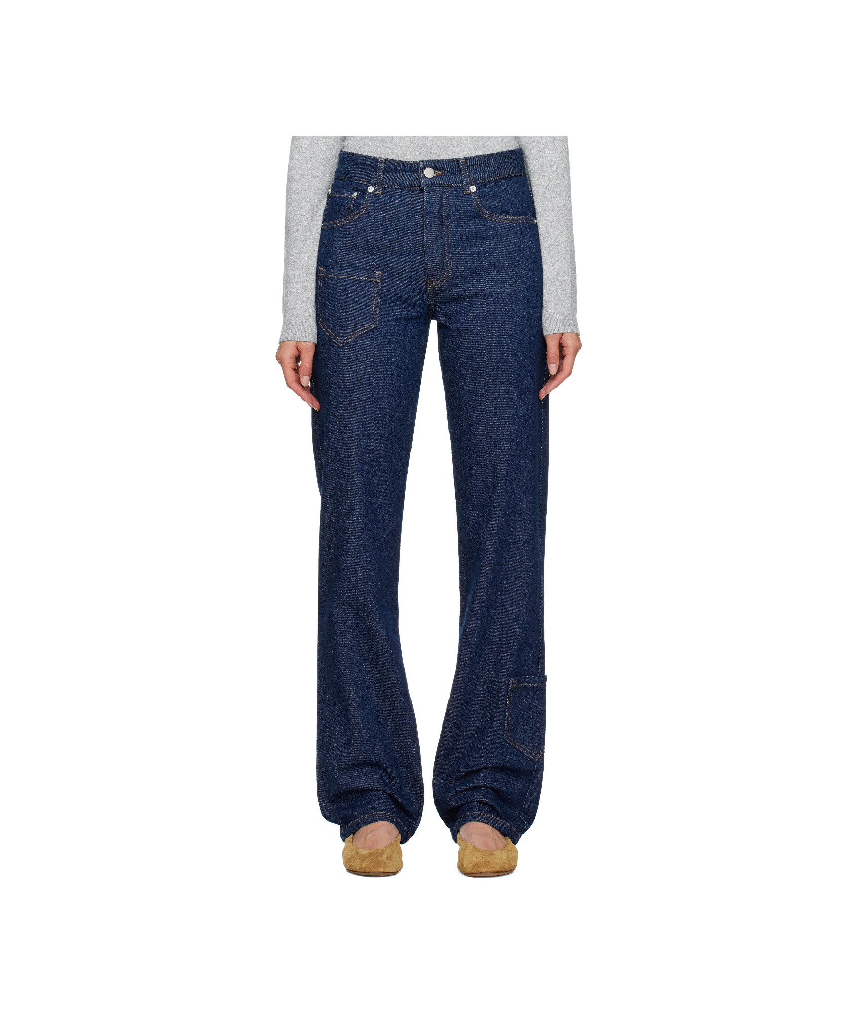 Gimaguas Blue Leslie Jeans In Dark Blue
