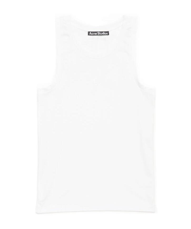 Acne Studios Round-neck Vest In White