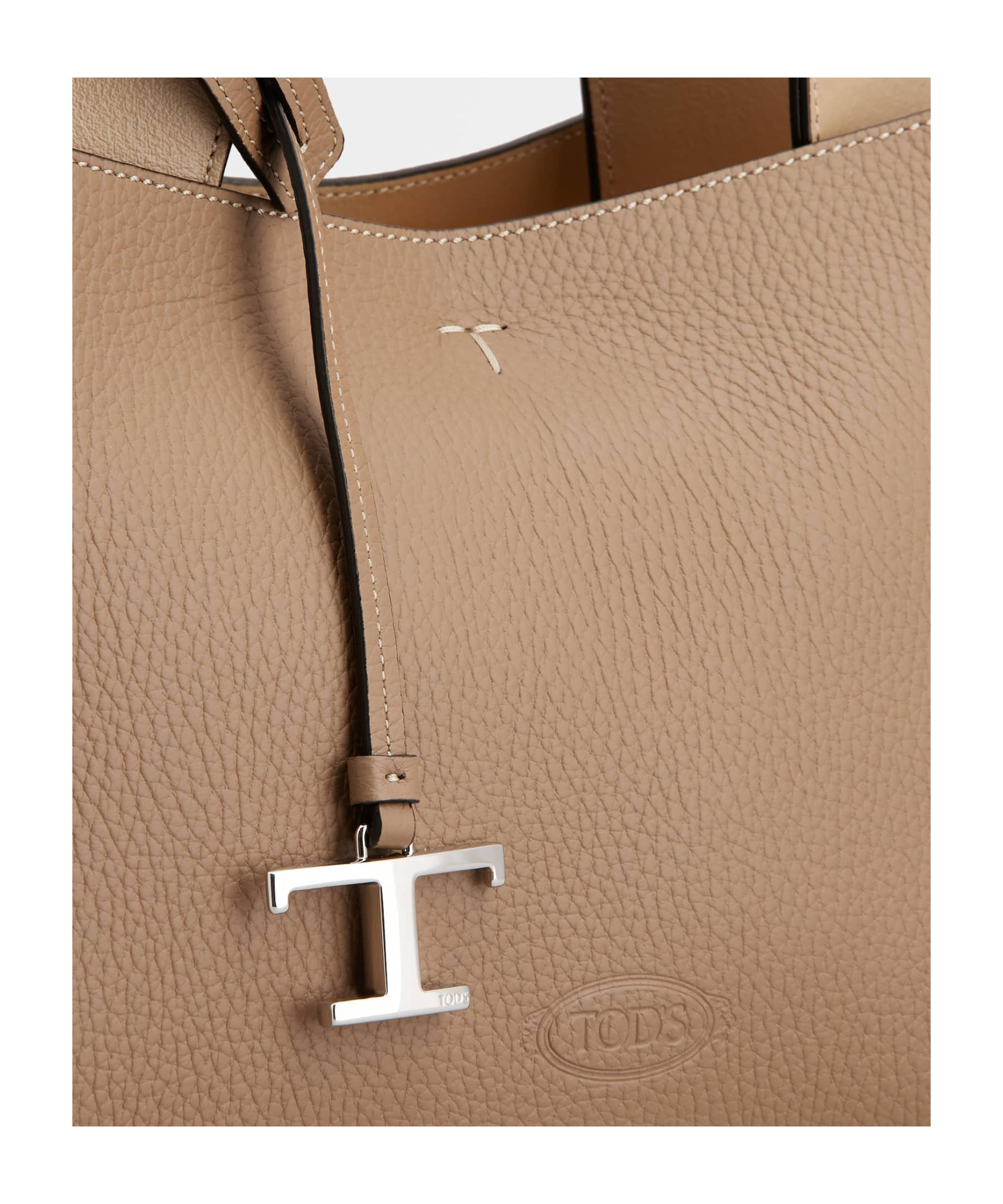 Tod's Double Handle Mini Shoulder Bag In Brown