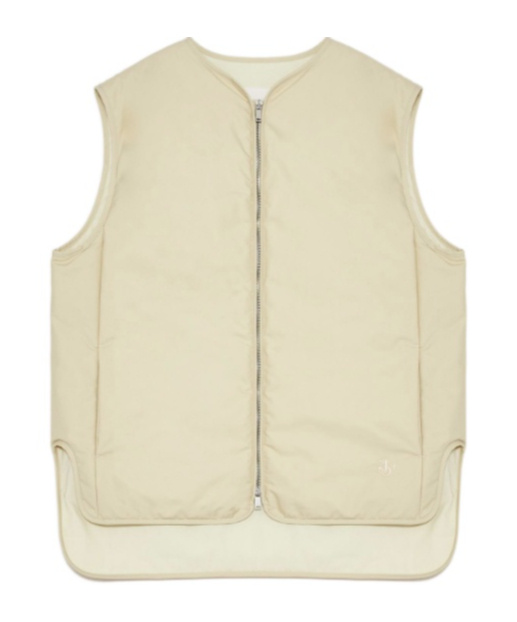Jil Sander Sleeveless Vest In Brown
