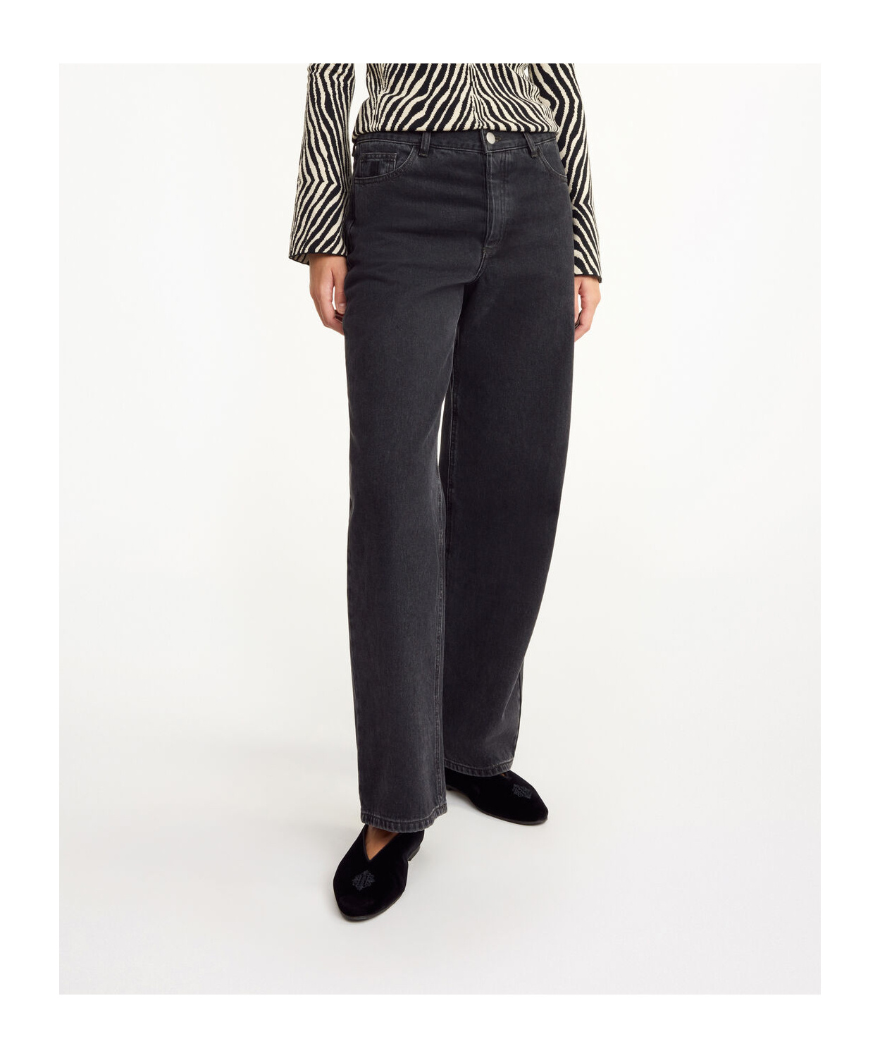 By Malene Birger Belt-loop Jeans In Black