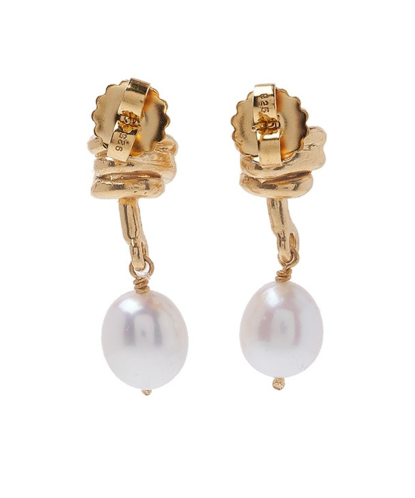 Alighieri Pearl Earrings In Multicolor