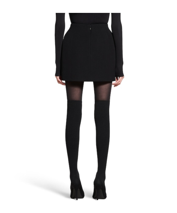 BALENCIAGA BALENCIAGA HOURGLASS DETAIL MINI SKIRT