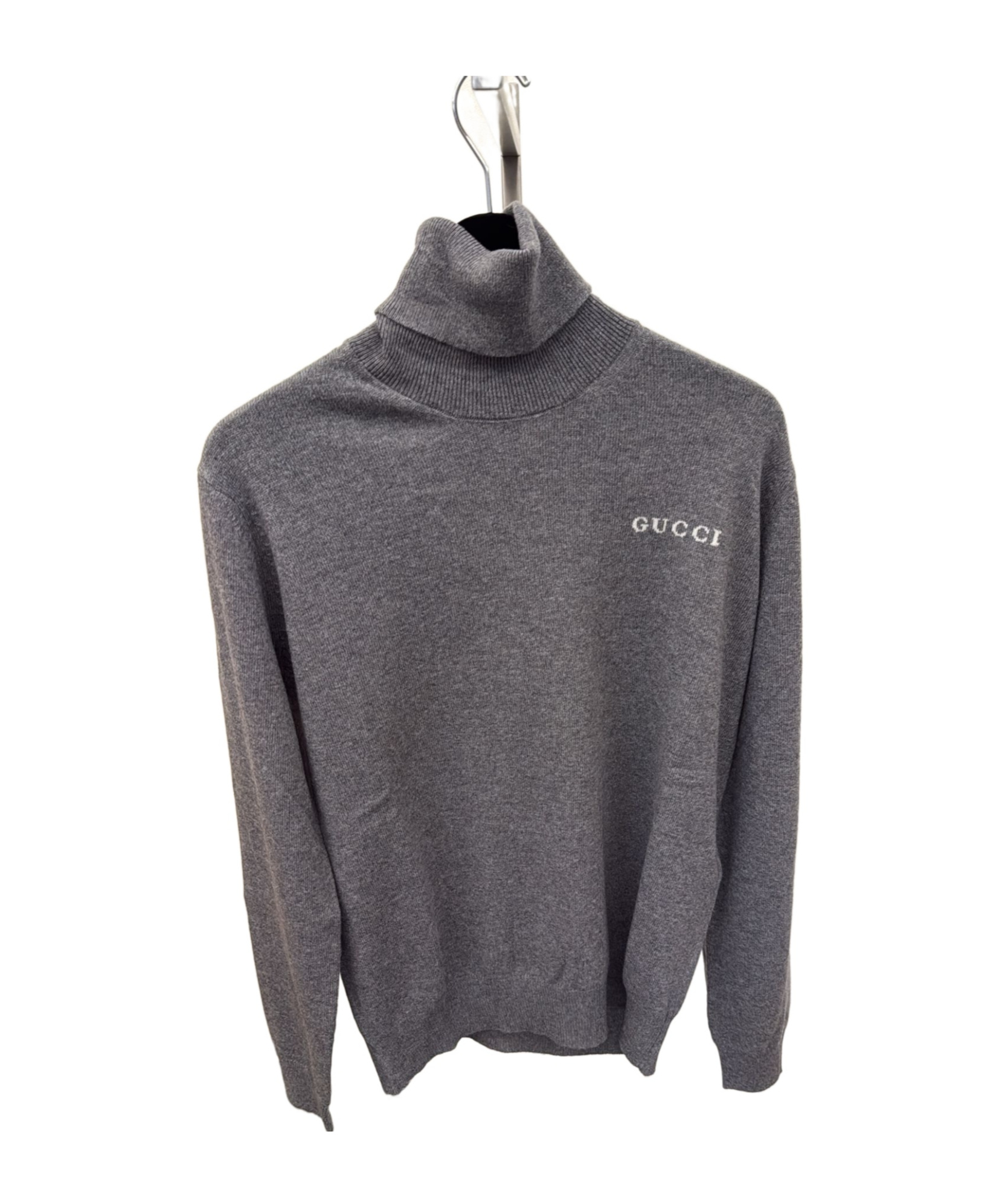 Gucci Turtleneck Sweater In Gray