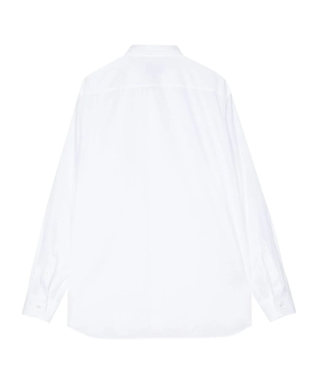 Lardini Drop-shoulder Long-sleeve Shirt In White