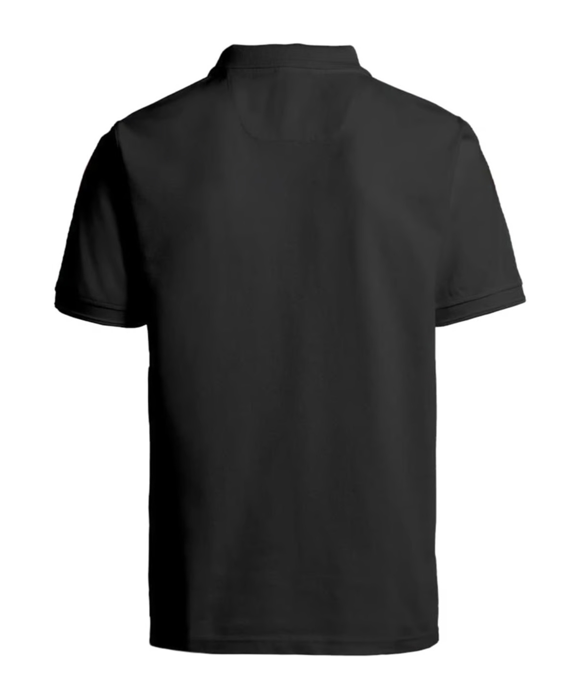 Parajumpers Short-sleeved Polo Shirt In Black