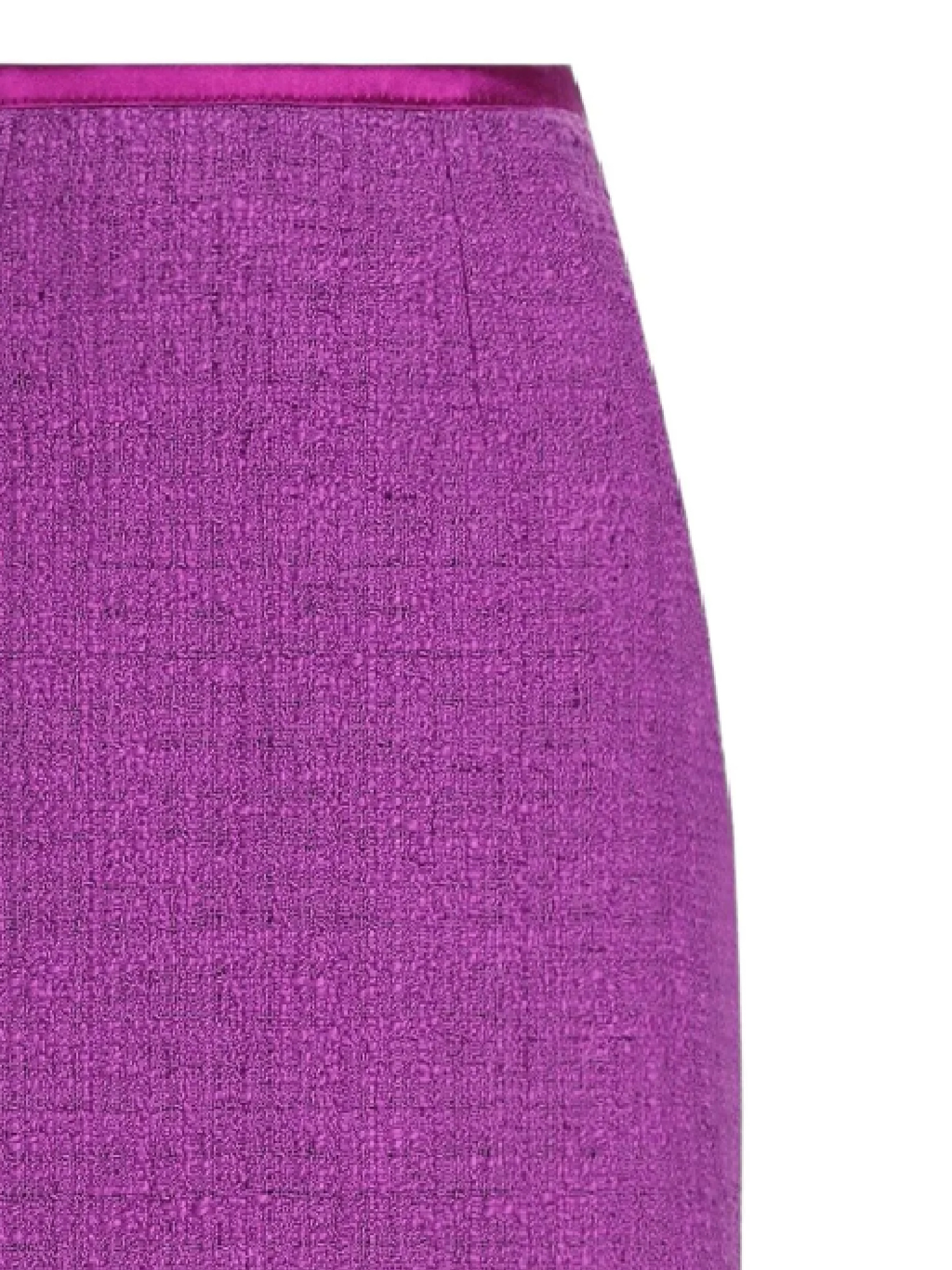 Dolce & Gabbana Textured Midi Skirt In Purple