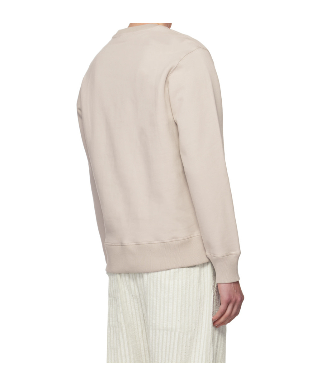 Craig Green Beige Hole Sweatshirt In Nude