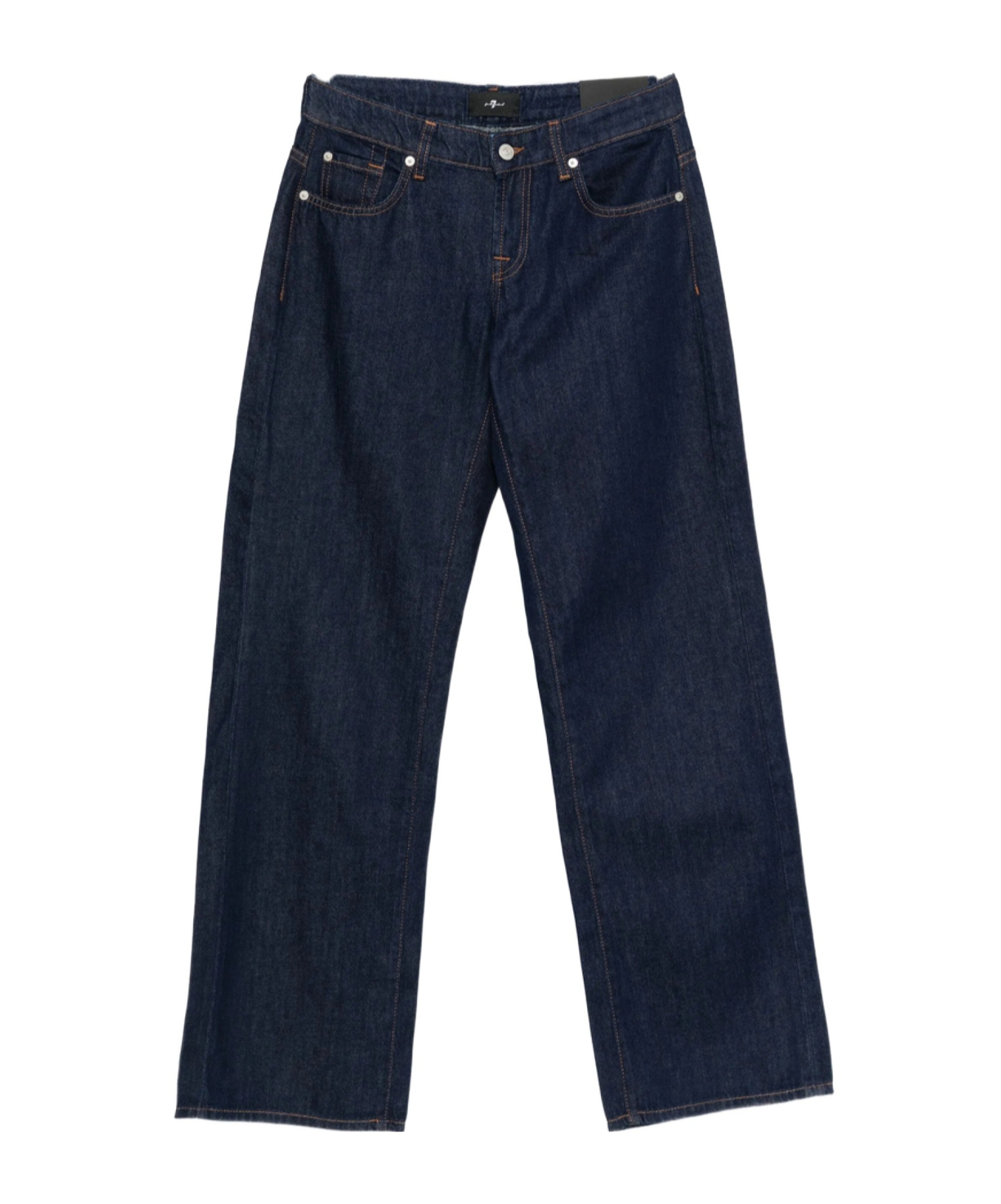 7 For All Mankind Cotton Jeans In Blue
