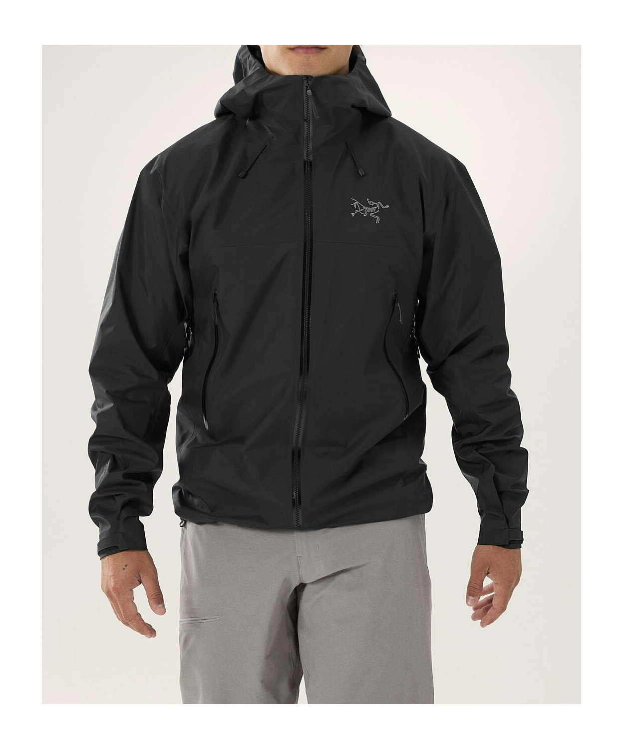 Arc'teryx Beta Sl Hooded Jacket In Black