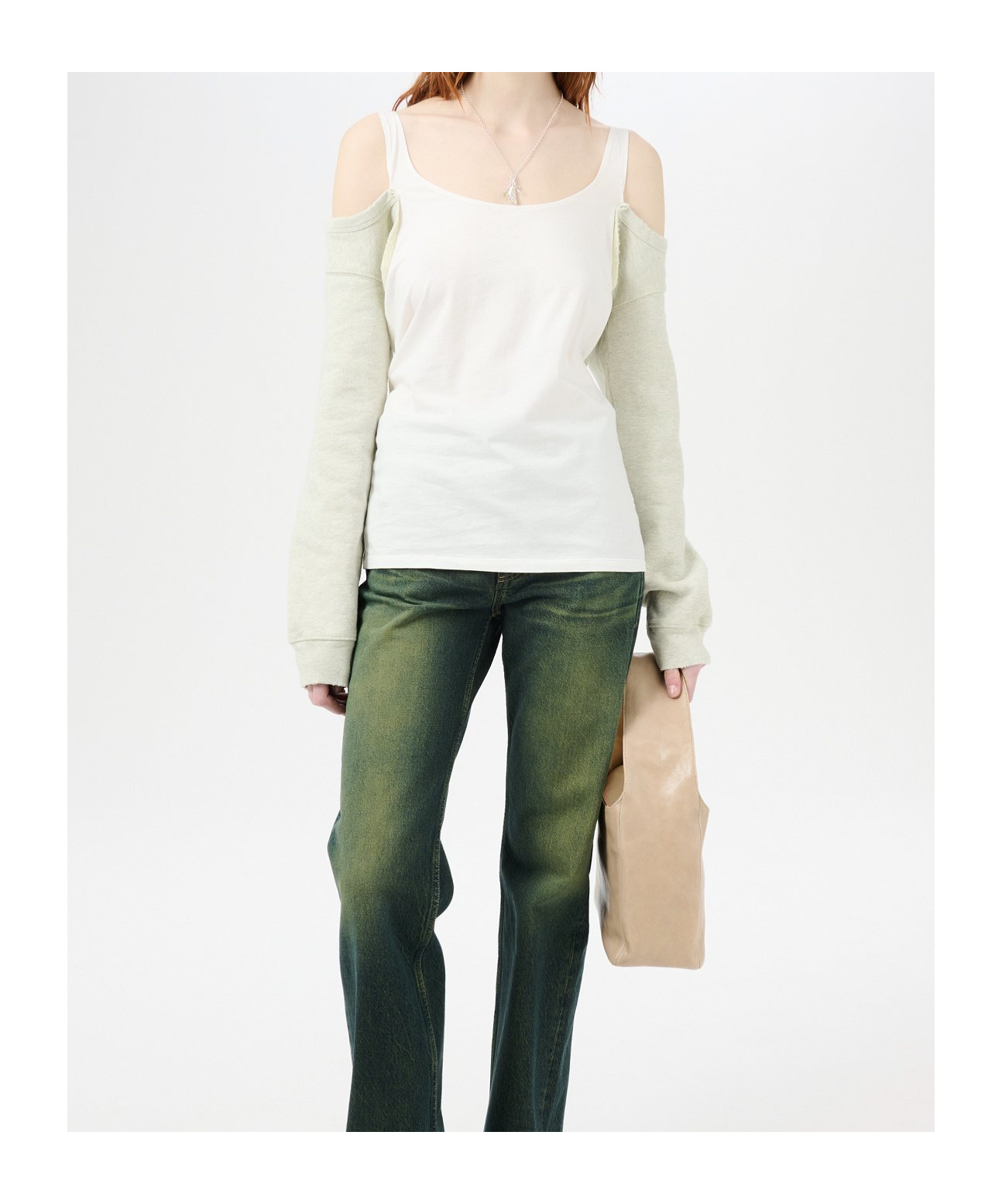 Our Legacy Cardigan Tank Topwear In White