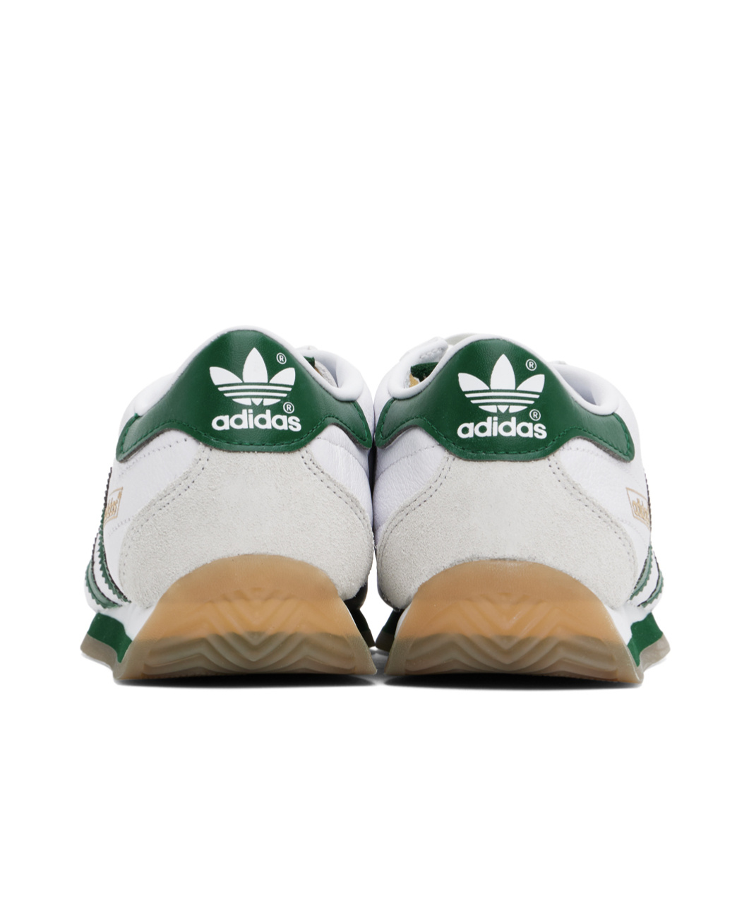 Adidas Originals Womens Adidas Country Og Brand-stamp Leather Low-top Trainers In White