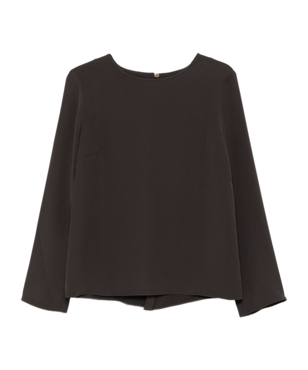 P.a.r.o.s.h Crew Neck Blouse In Animal Print