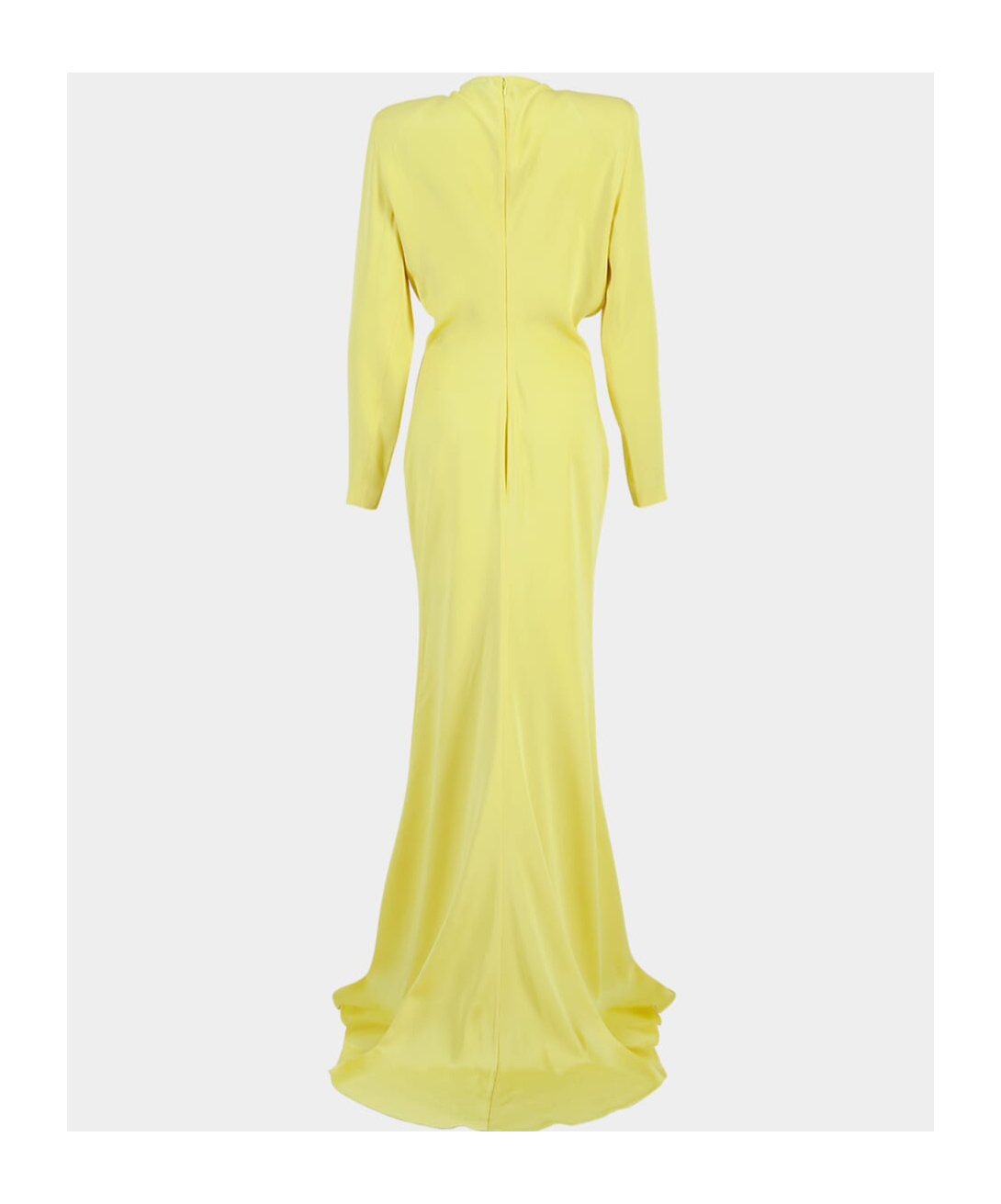 Stella Mccartney Cowl-neck Maxi Dress In Yellow