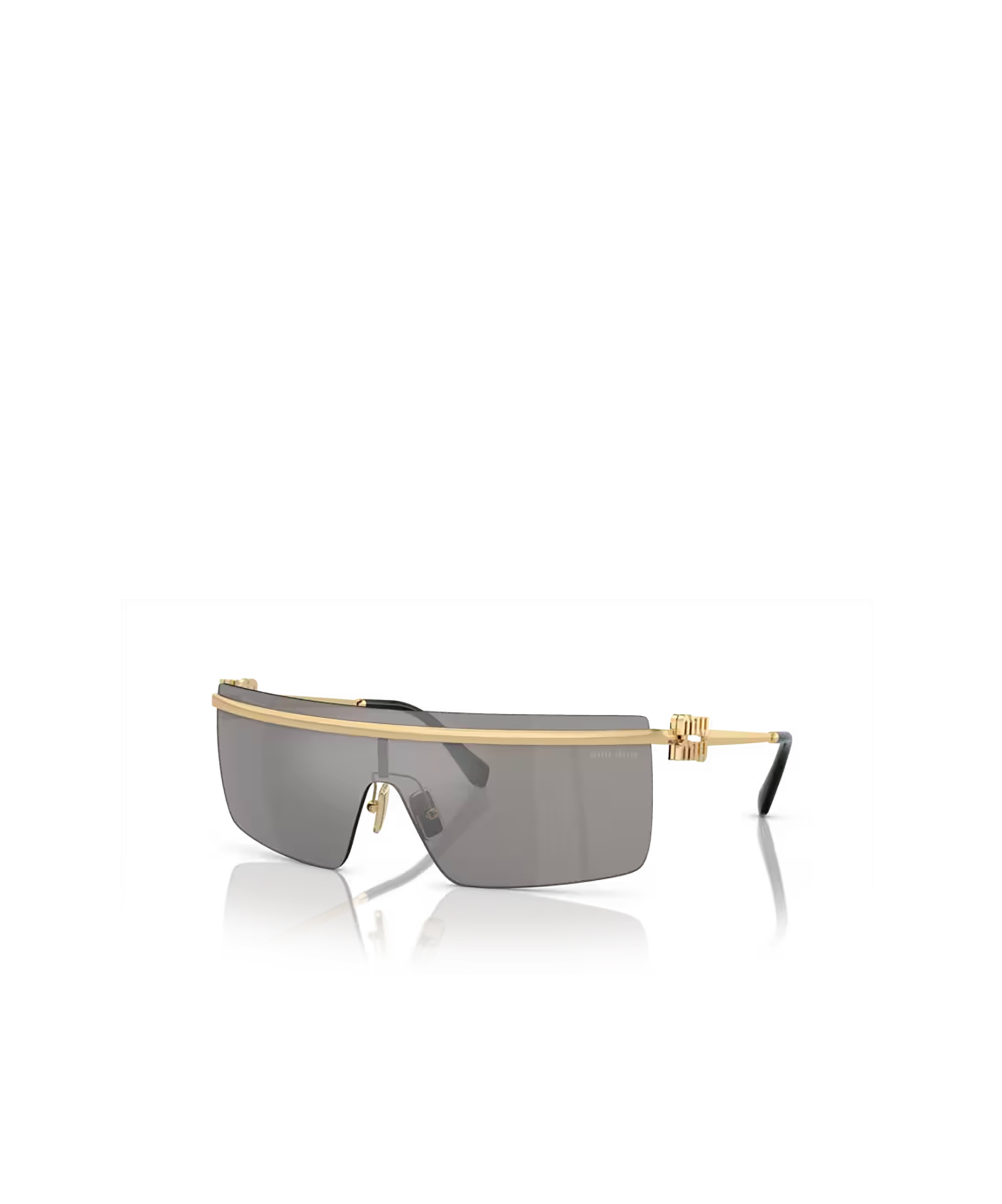 Miu Miu 0mu 50zs Sunglasses In Zvn1i2 Pale Gold