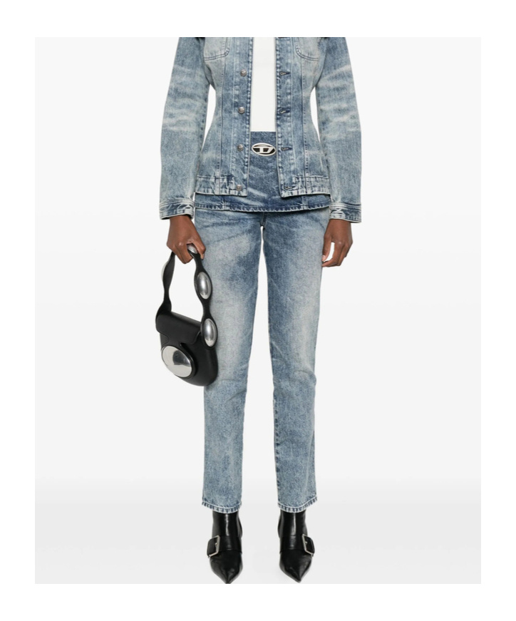Diesel D-hourjian-fsh1 Pantaloni Clothing In Blue