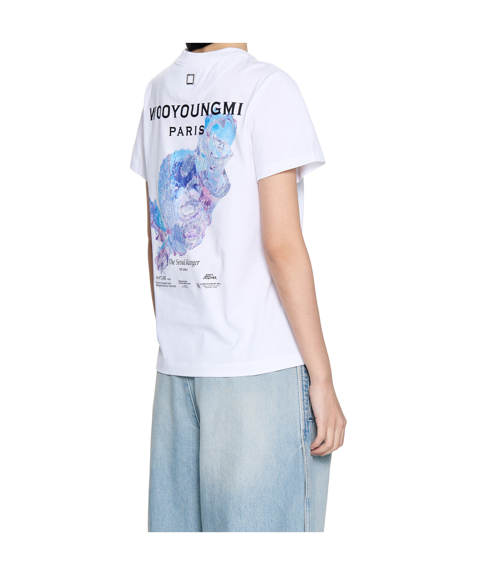 Shop Wooyoungmi Short-sleeved T-shirt In White