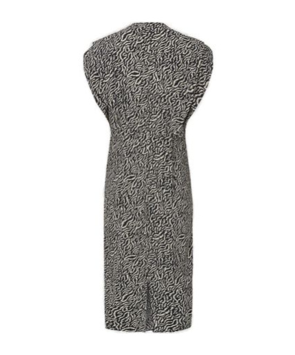 Isabel Marant Gilya V-neck Ruched Midi Dress In Black