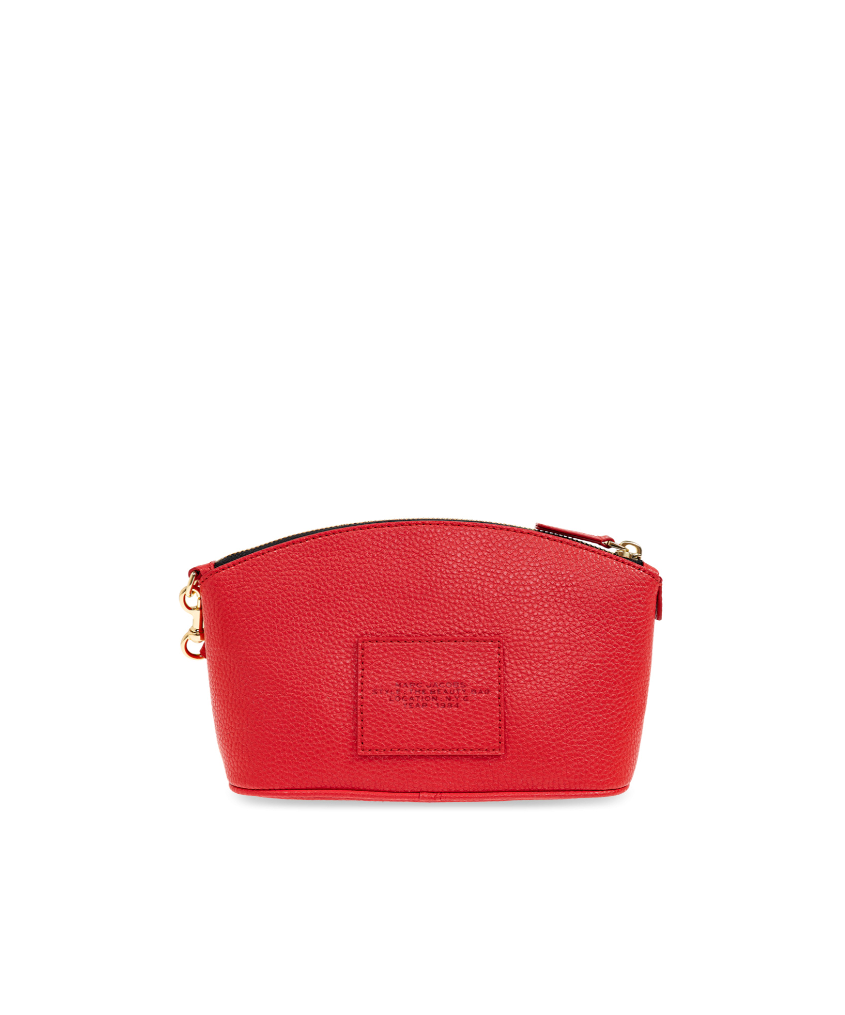 Marc Jacobs Zippered Cosmetic Bag In Red