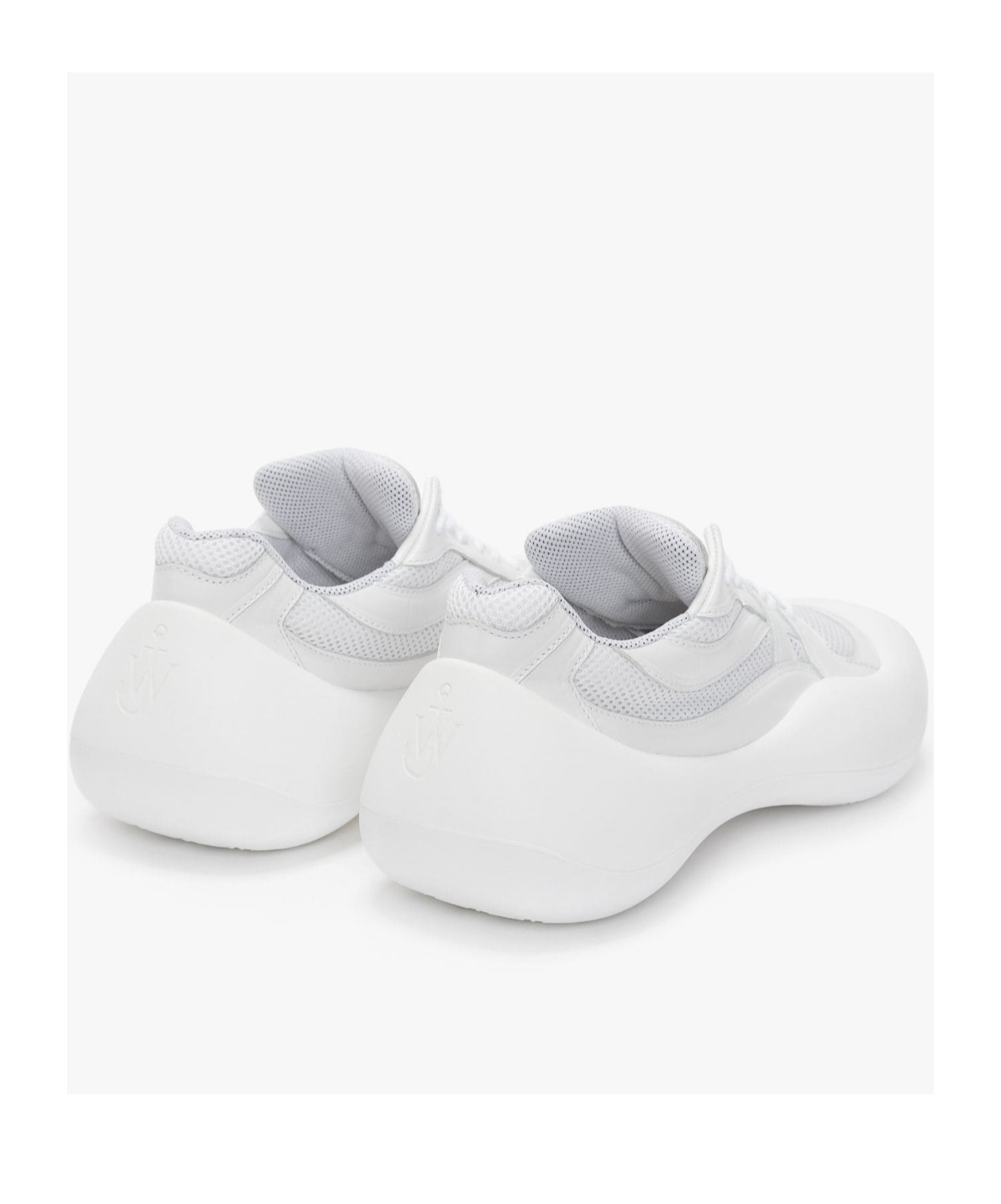 Jw Anderson Logo Sneakers In White