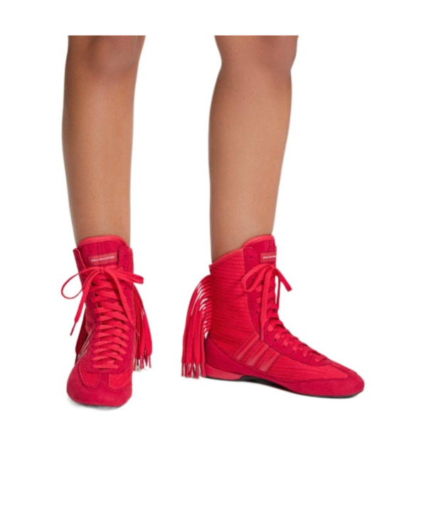 Adidas By Stella Mccartney Rasant V3 Sneakers In Red