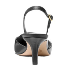 Michael Kors Open-heeled Sandals In Black