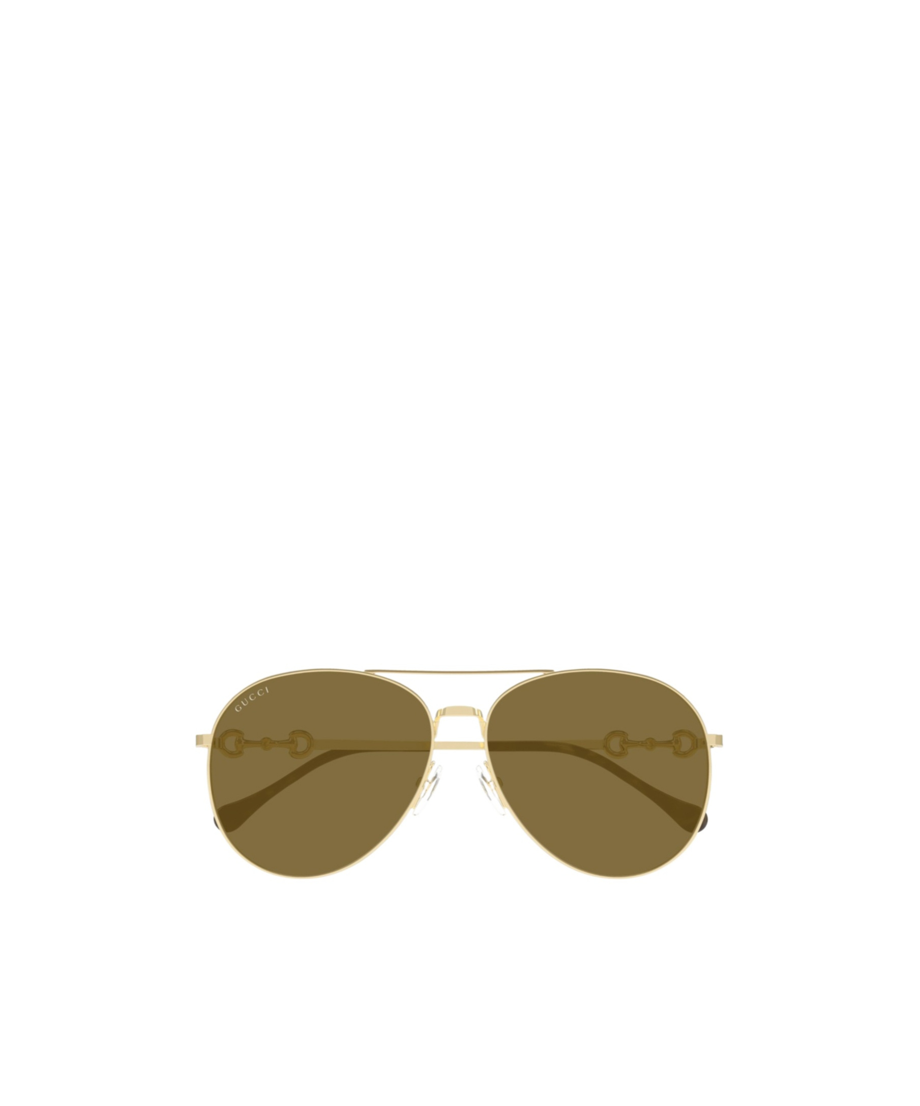 Gucci Horsebit-detail Sunglasses In Green
