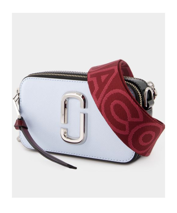 Marc Jacobs The Snapshot Crossbody In Gray