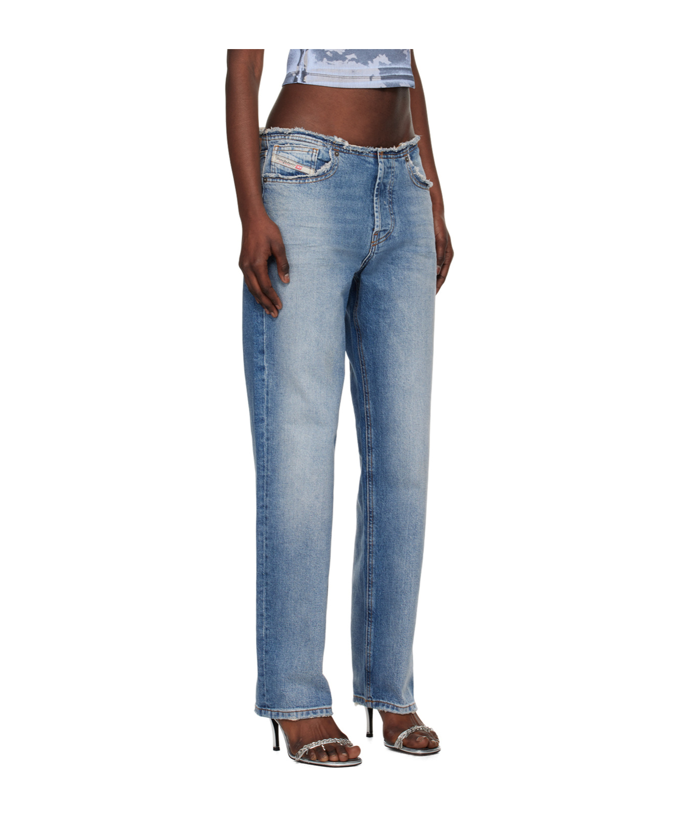 Diesel D-ark-re Jeans In Blue