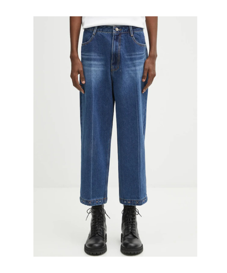 Ader Error Belt Loop Jeans In Blue