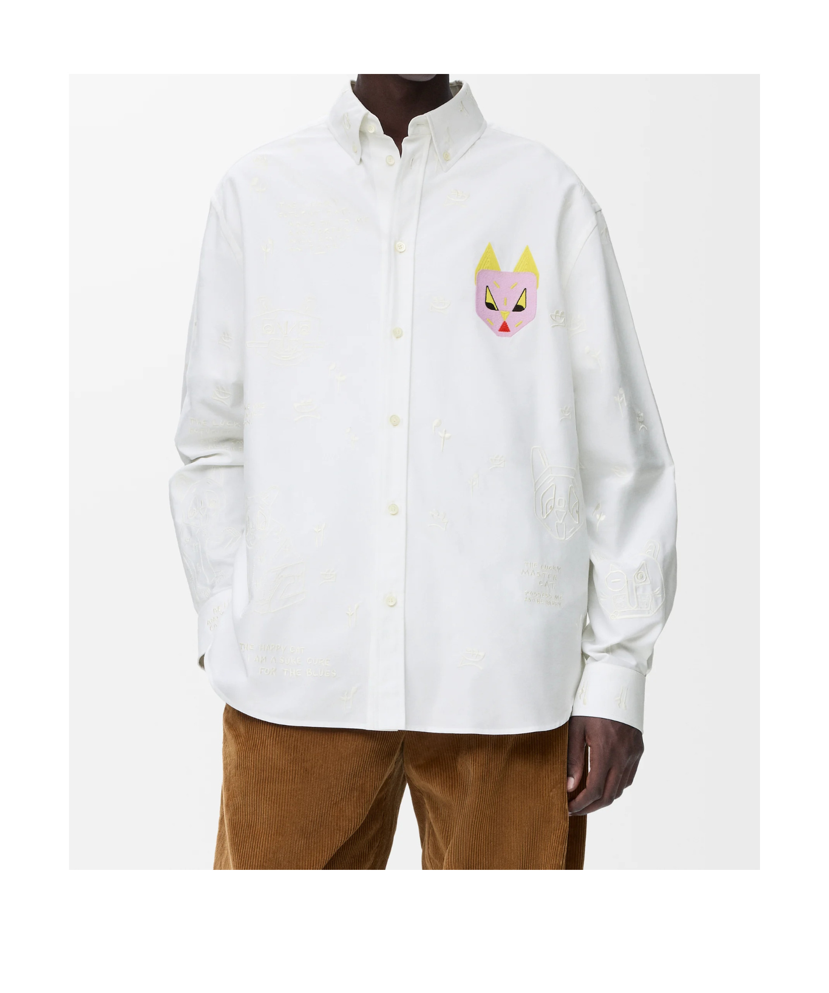 Loewe X Louis Wain Shirt In Multi