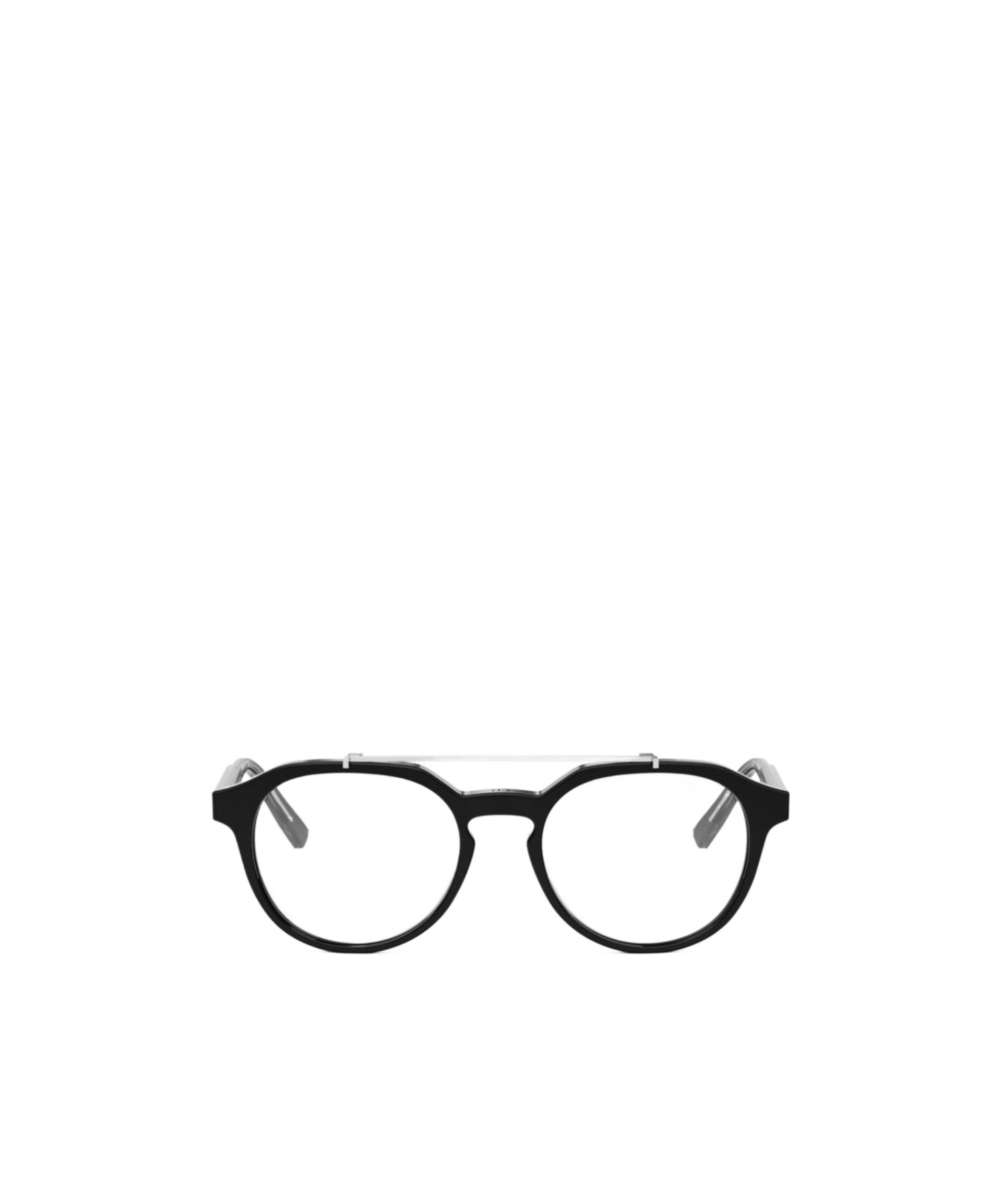 Dior Eyewear Round Frame Glasses In Black