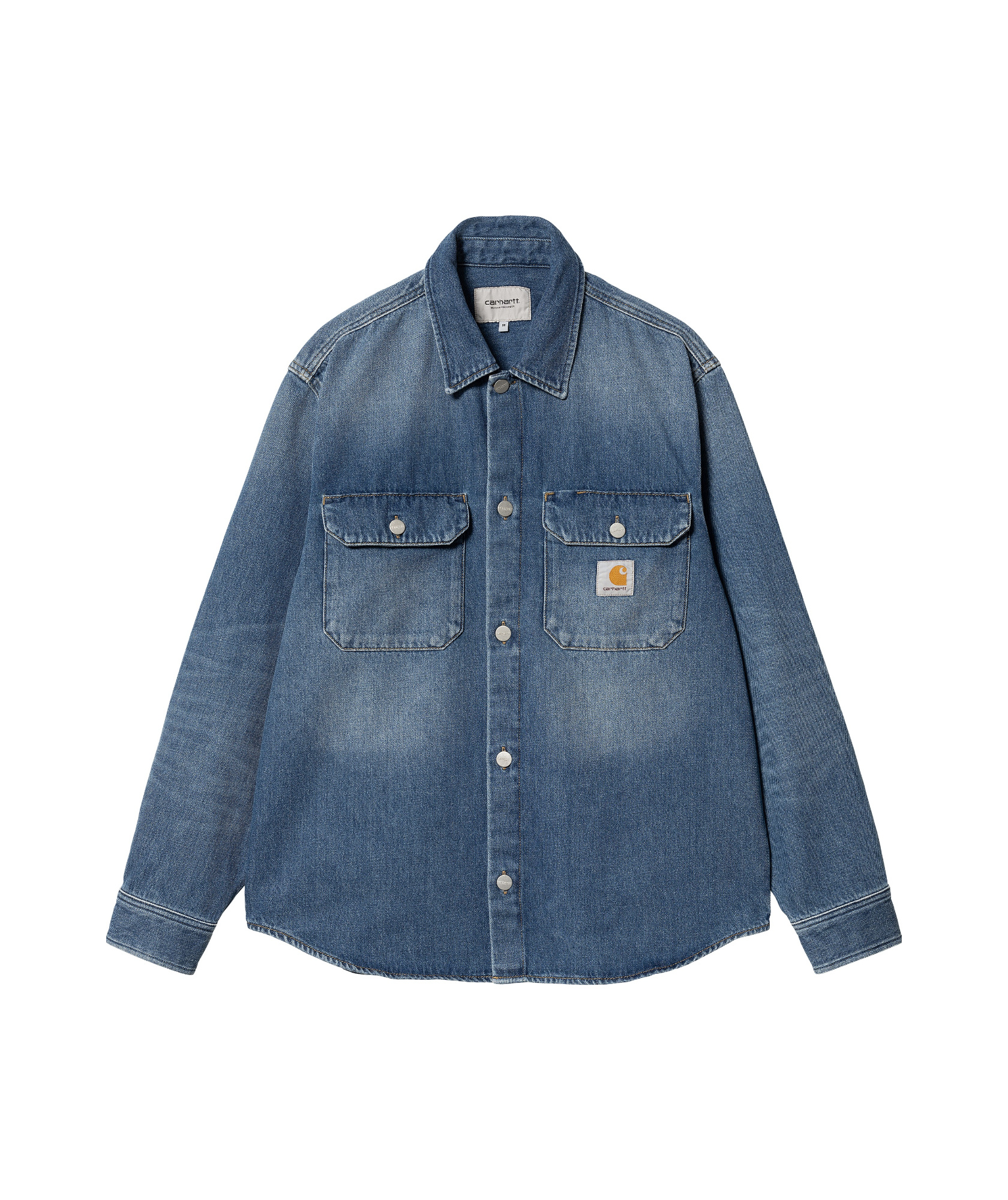 Carhartt Work In Progress Lincoln Denim Shirt Jacket In Blue
