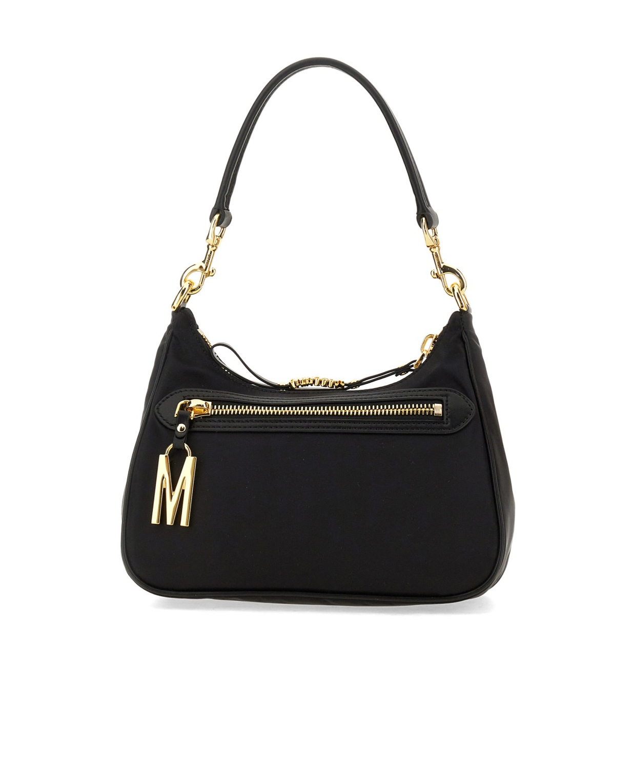 MOSCHINO ZIPPERED SHOULDER BAG 