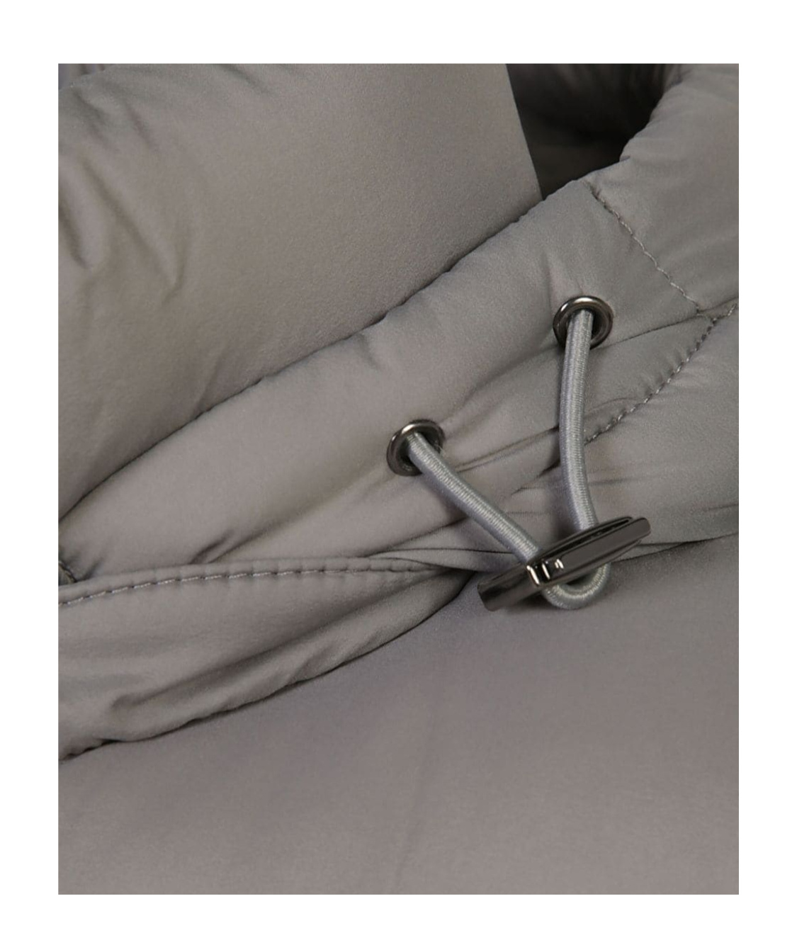 Herno Hooded Padded Jacket In Gray