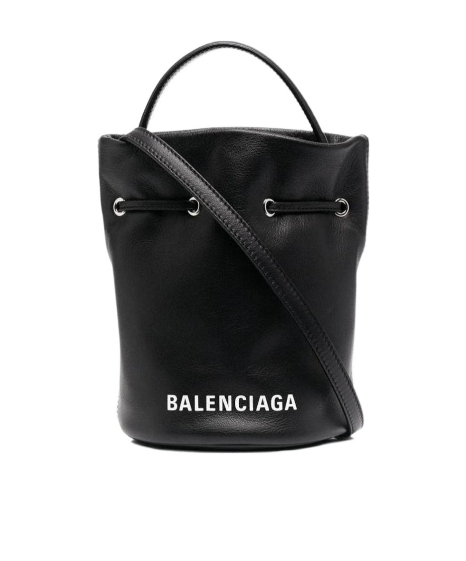 Balenciaga Everyday Xs Bucket Bag In Black