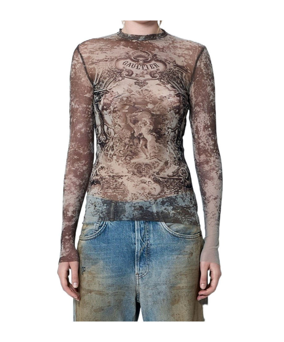 JEAN PAUL GAULTIER MESH TOP