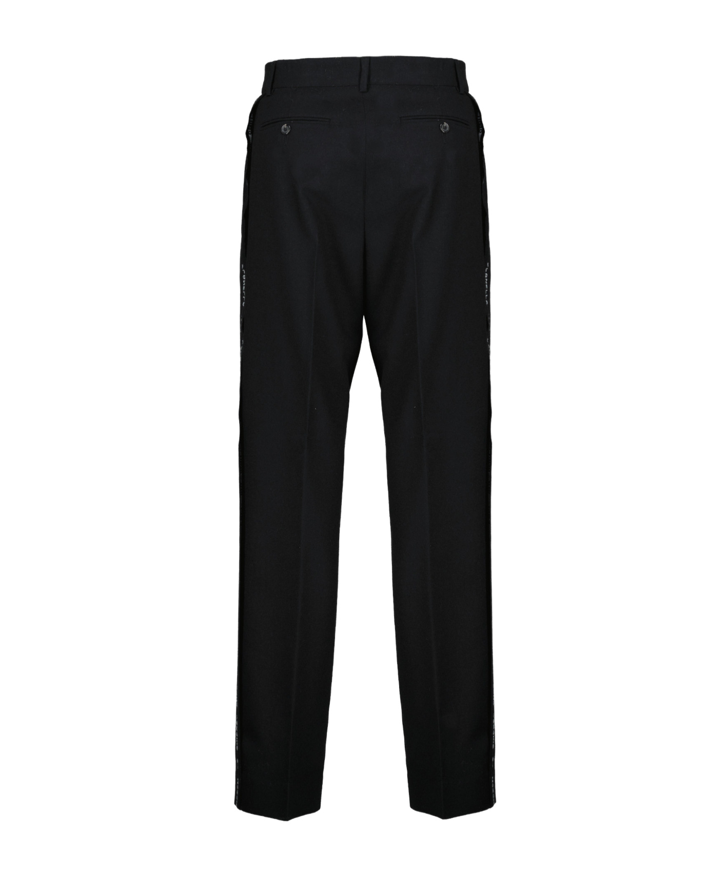 Moschino Belt Loop Casual Pants In Black