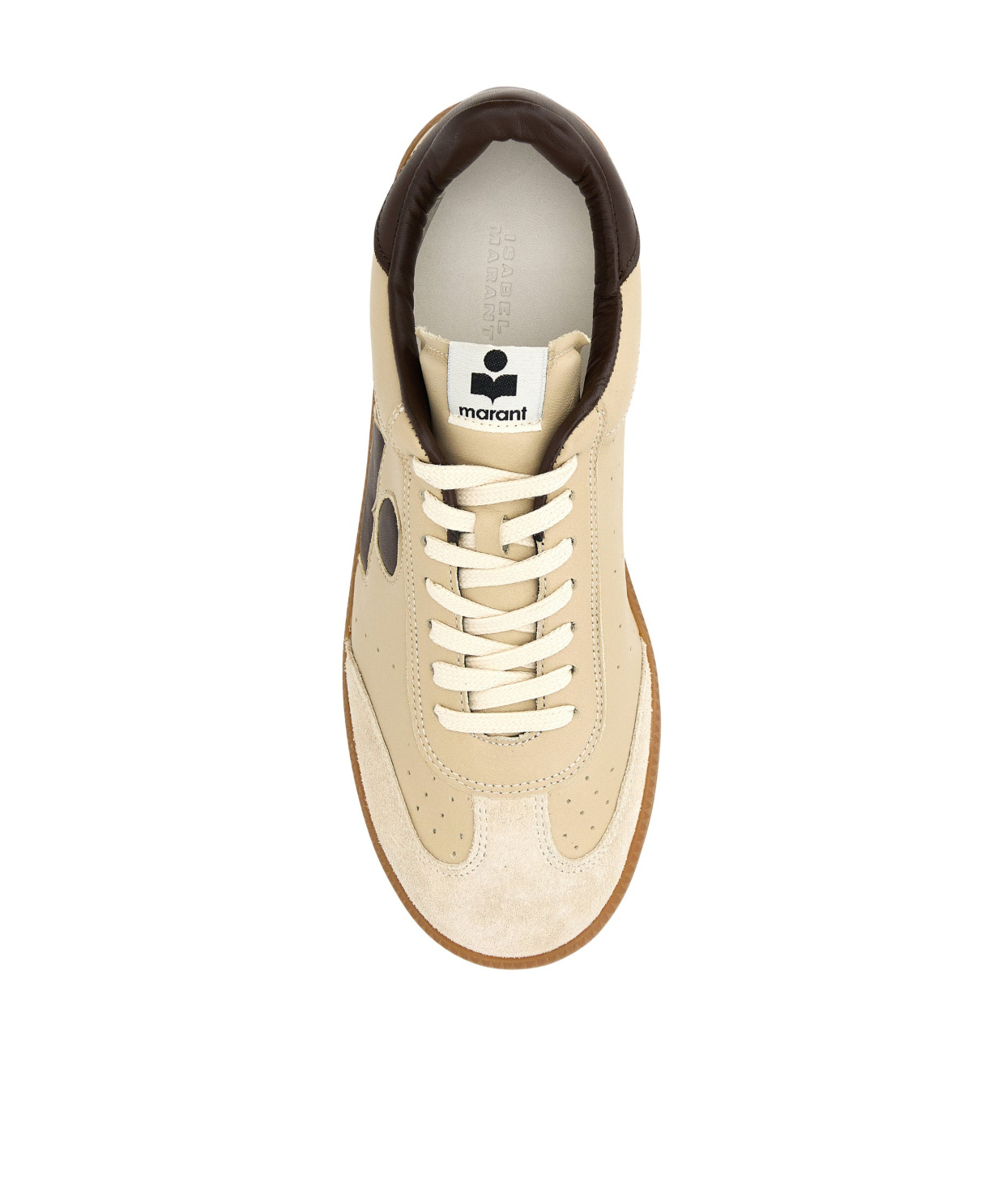 Isabel Marant Low-top Sneakers Featuring Contrast Panels In Neutral