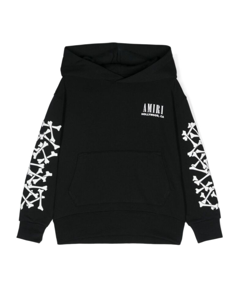 Amiri Hooded Sweater In Black