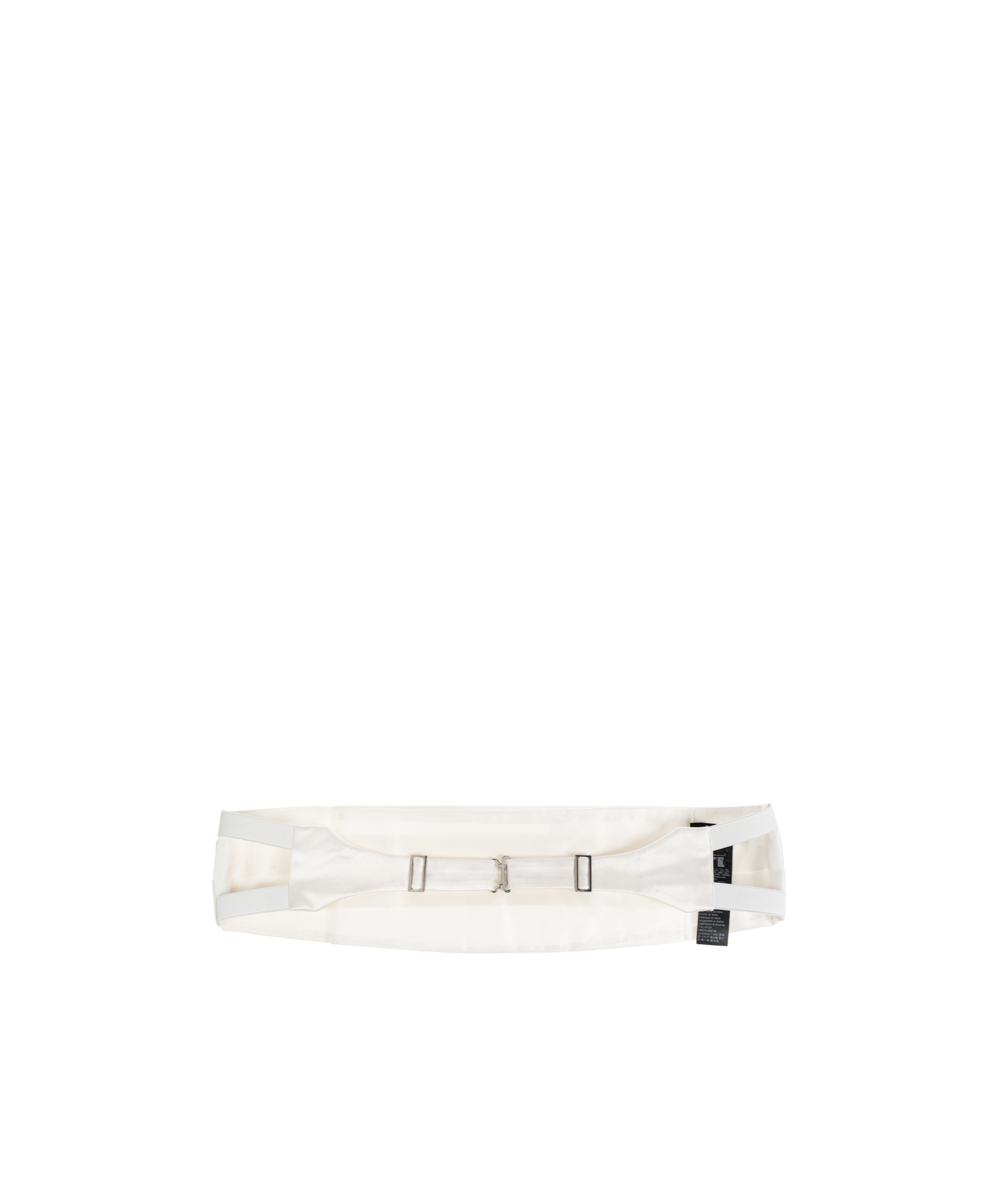 Giorgio Armani Satin Pleated Cummerbund