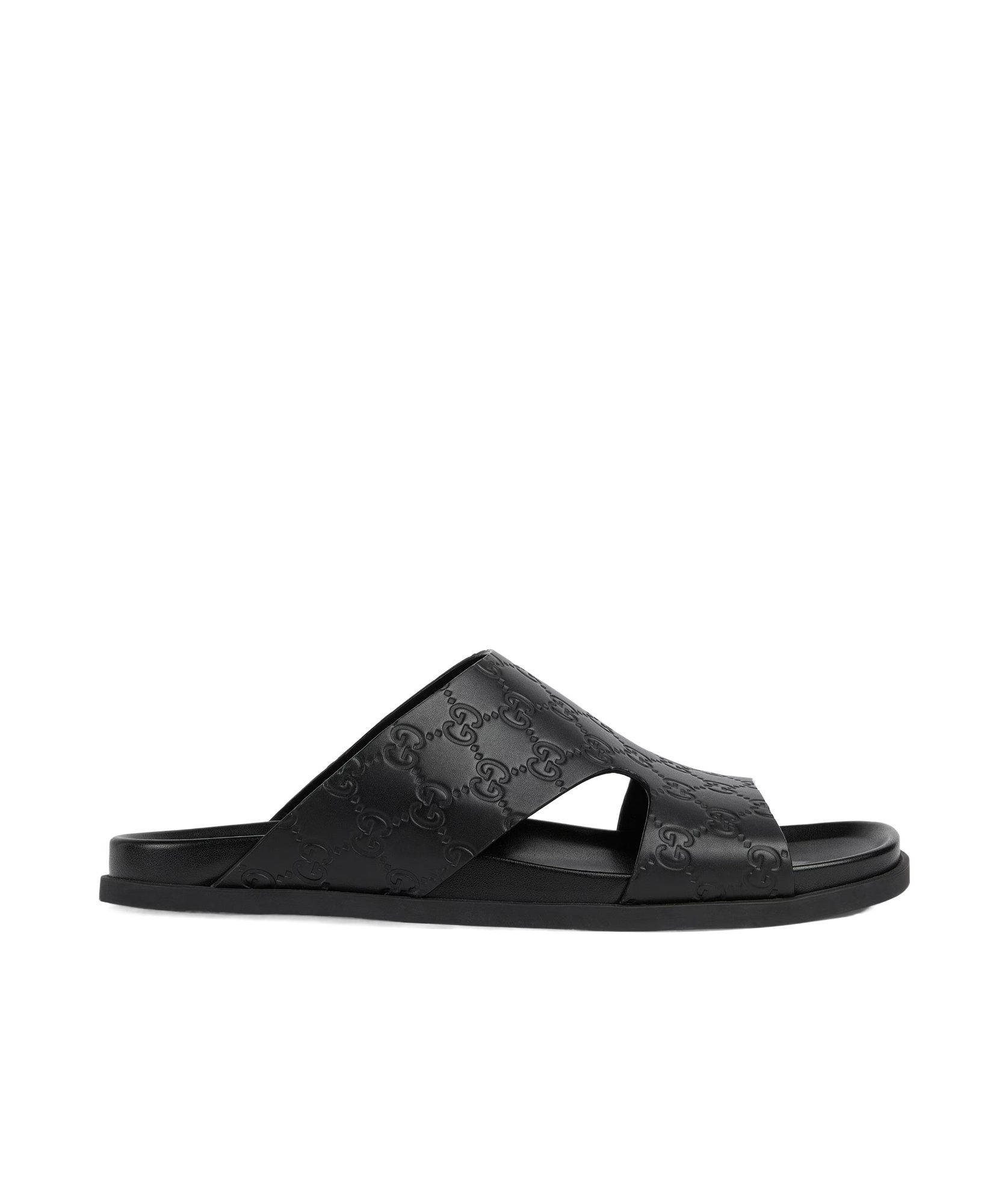 Gucci Men's Slide Sandal In Black